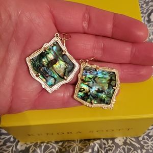 Kirsten Abalone Kendra Scott Earrings